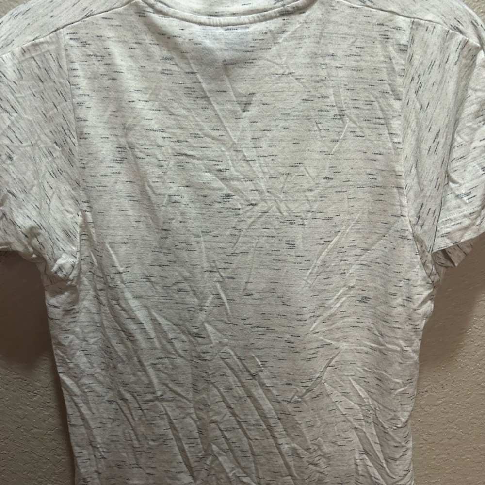 Adidas Women’s Heathered Gray T-Shirt with Black Logo - Picture 4 of 6